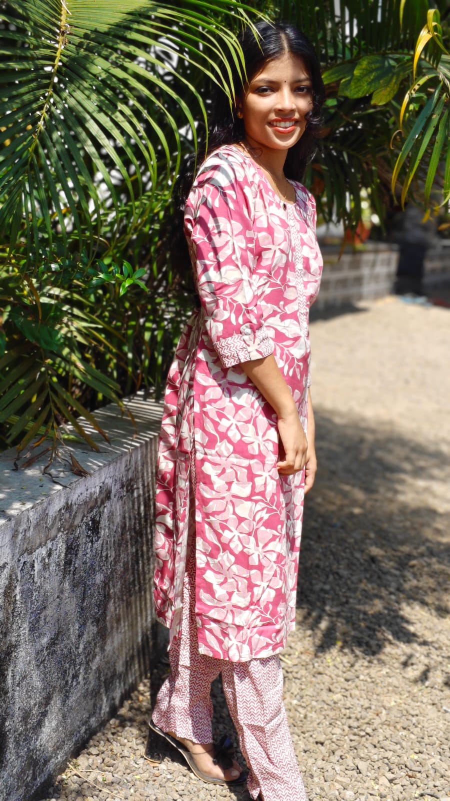 Rayon cotton blend cord set image