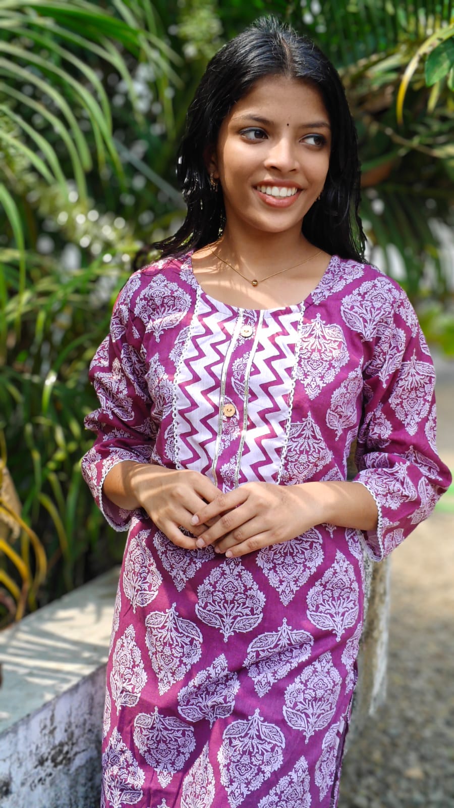 Cotton cord set - Lavender