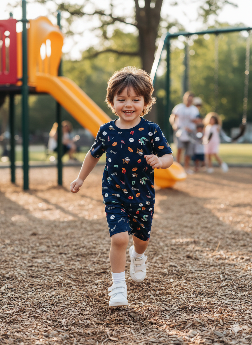 Boy Half Sleeve Shorts image