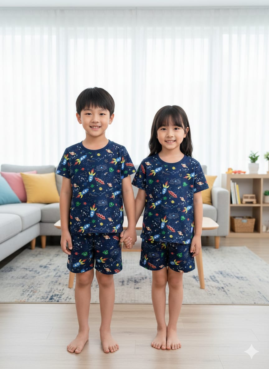 Boy Half Sleeve Shorts image