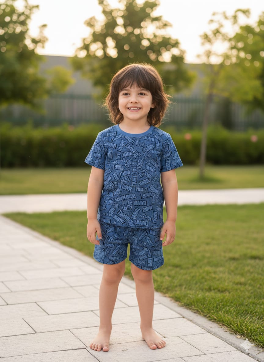 Boy Half Sleeve Shorts image