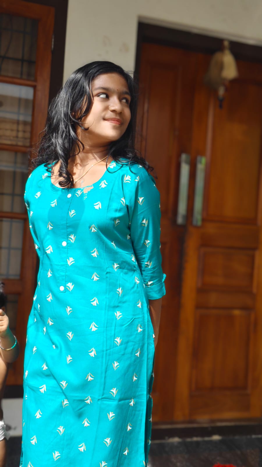 Small Floral Print Tops - Under 299 – Light Blue