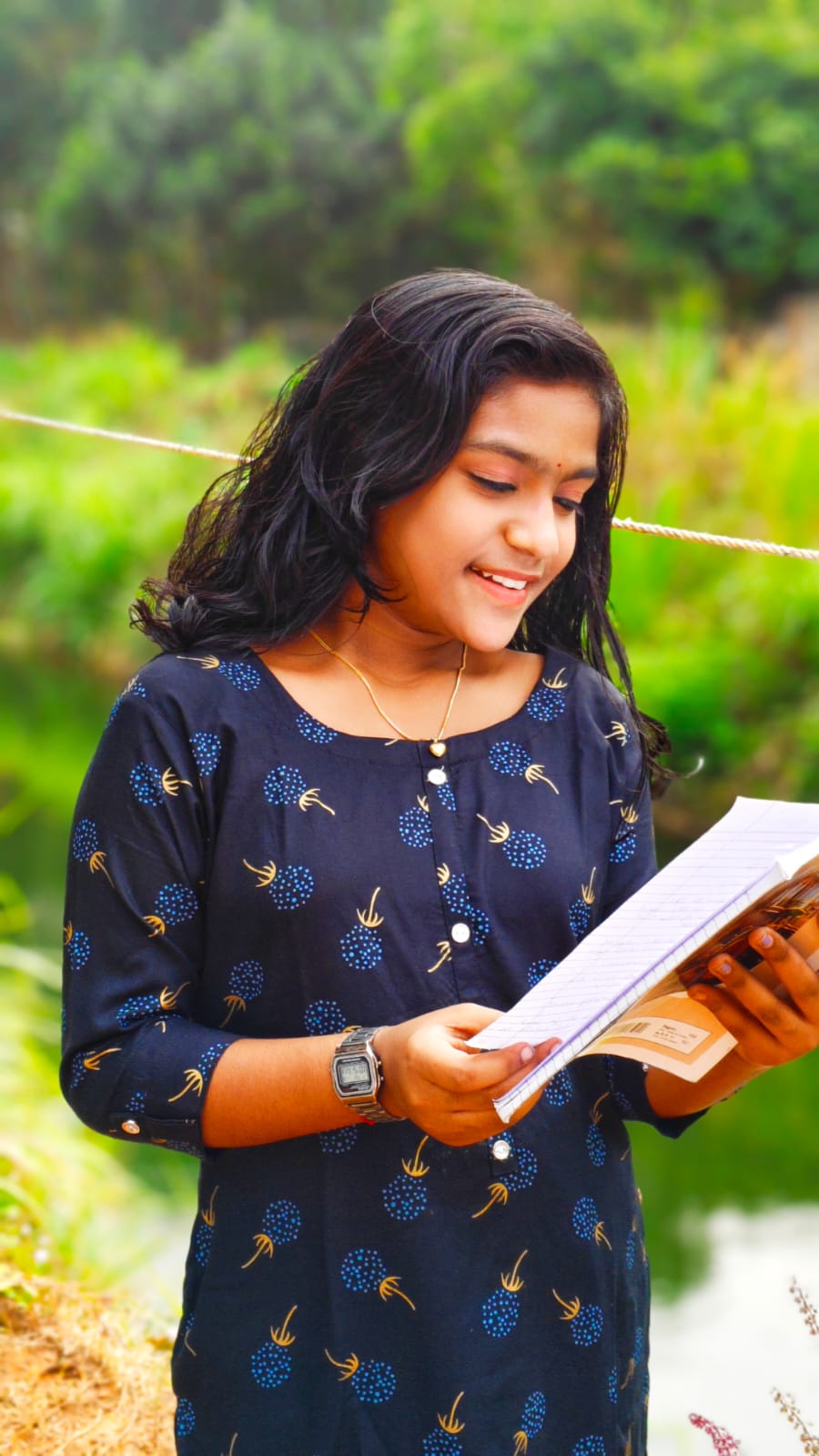 Small Floral Print Tops - Under 299 – Dark Blue