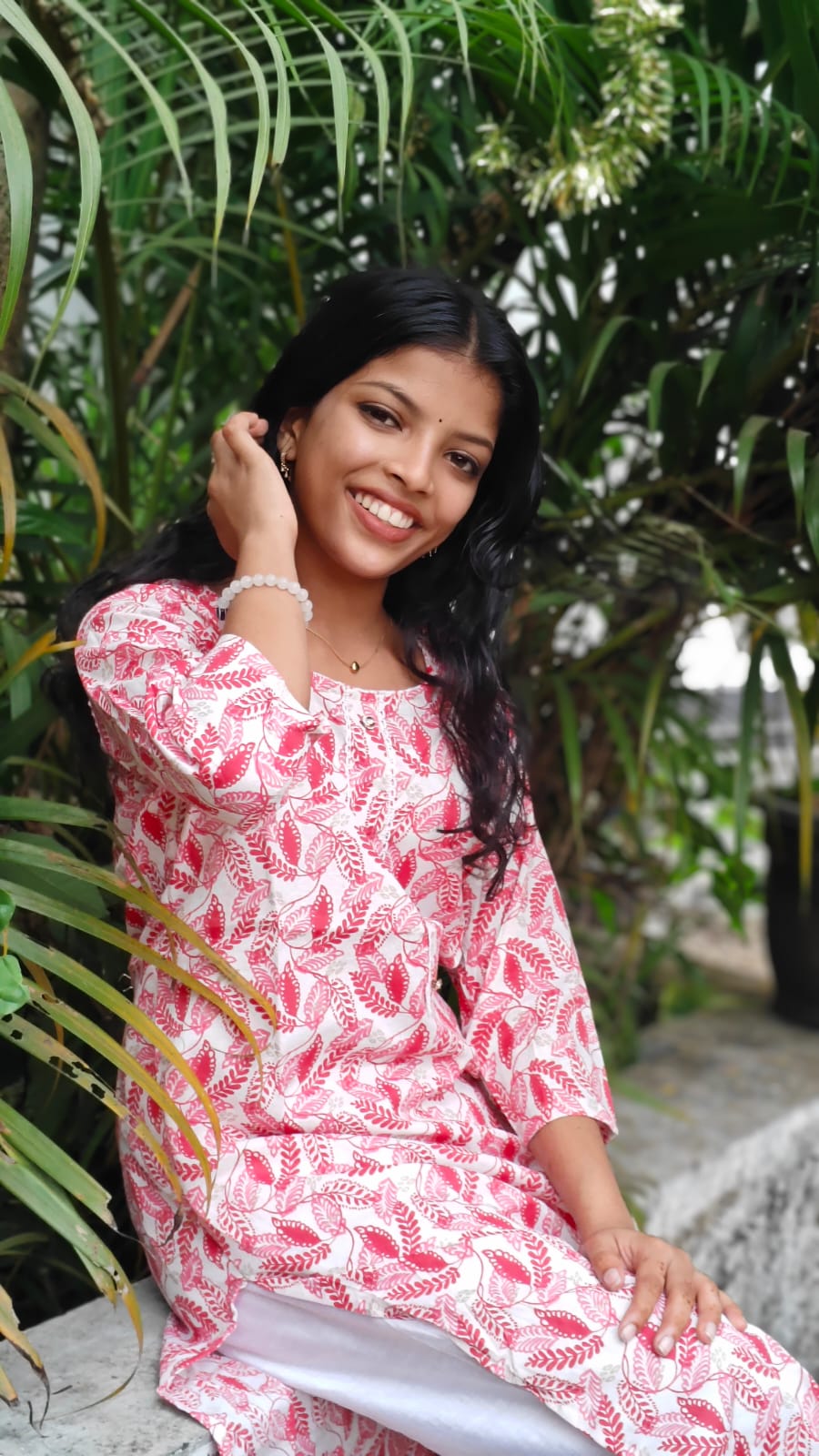 Floral Cotton Top image