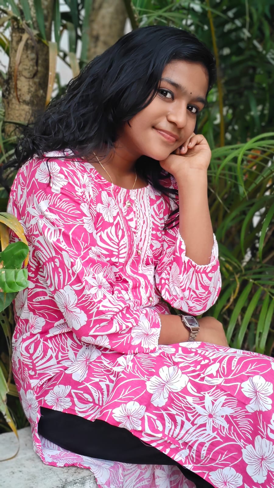 Floral Cotton Top image