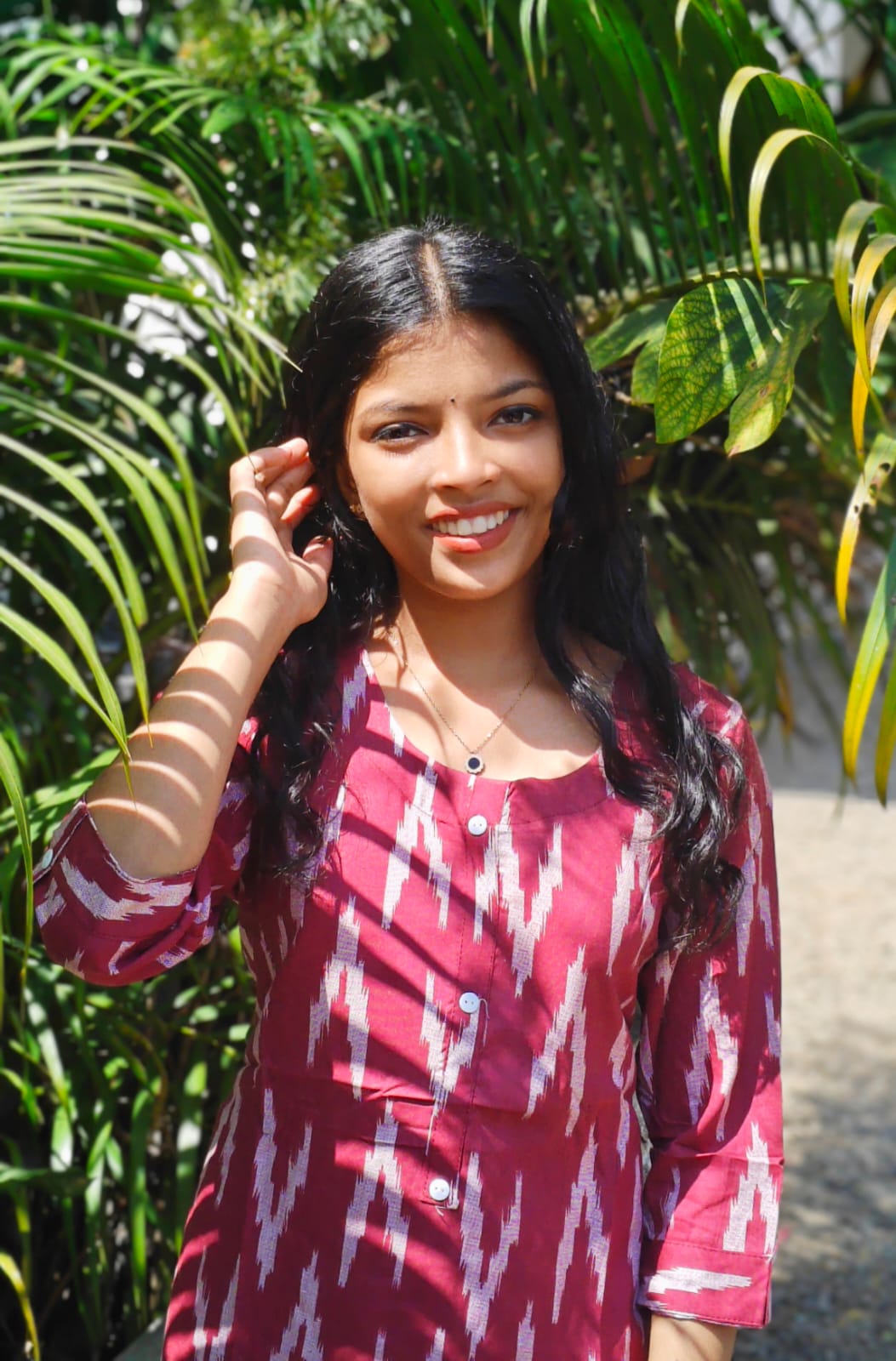 Rayon cotton blend cord set image