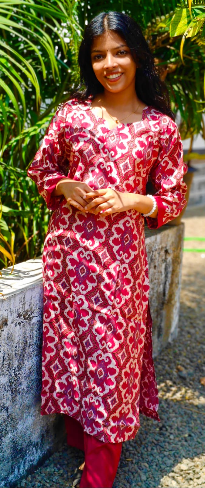 Vatican Floral print cord set image