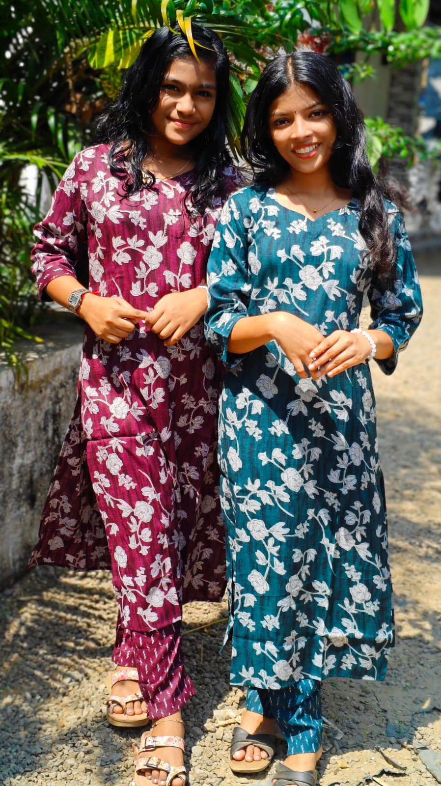 Vatican Floral print cord set image