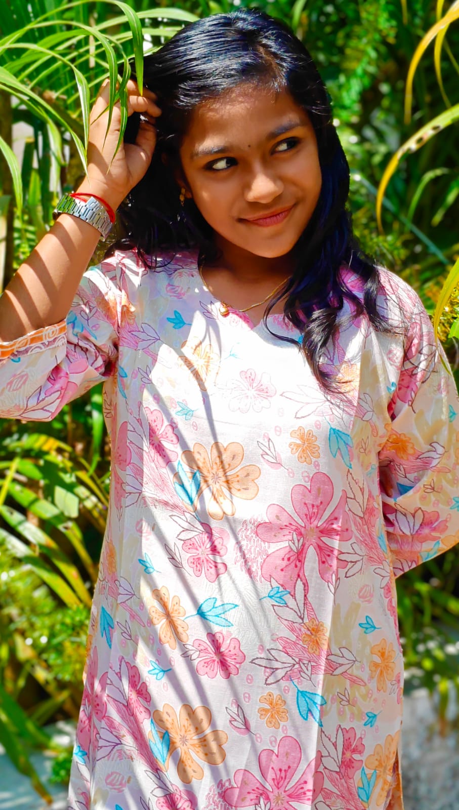 Vatican Floral print cord set image