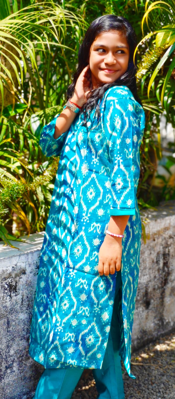 Vatican Floral print cord set image