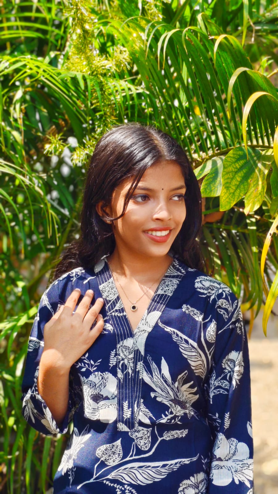 Vatican Floral print cord set image