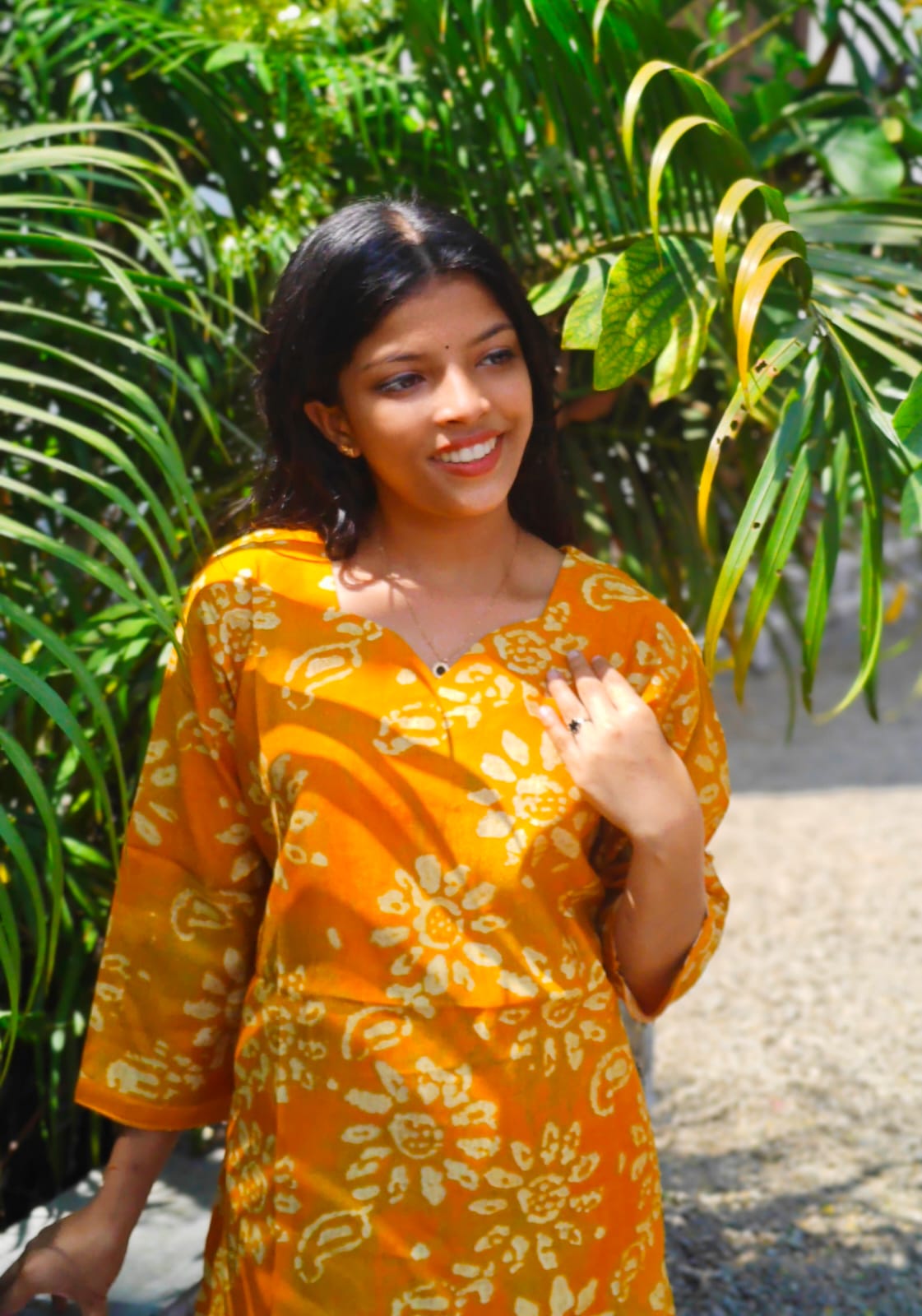 Vatican Floral print cord set image