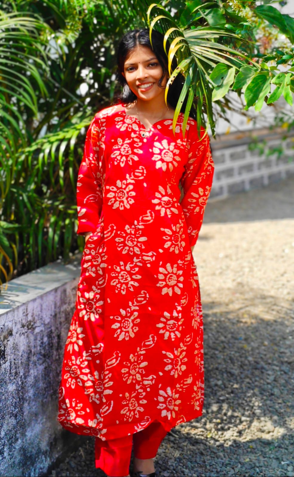 Vatican Floral print cord set image