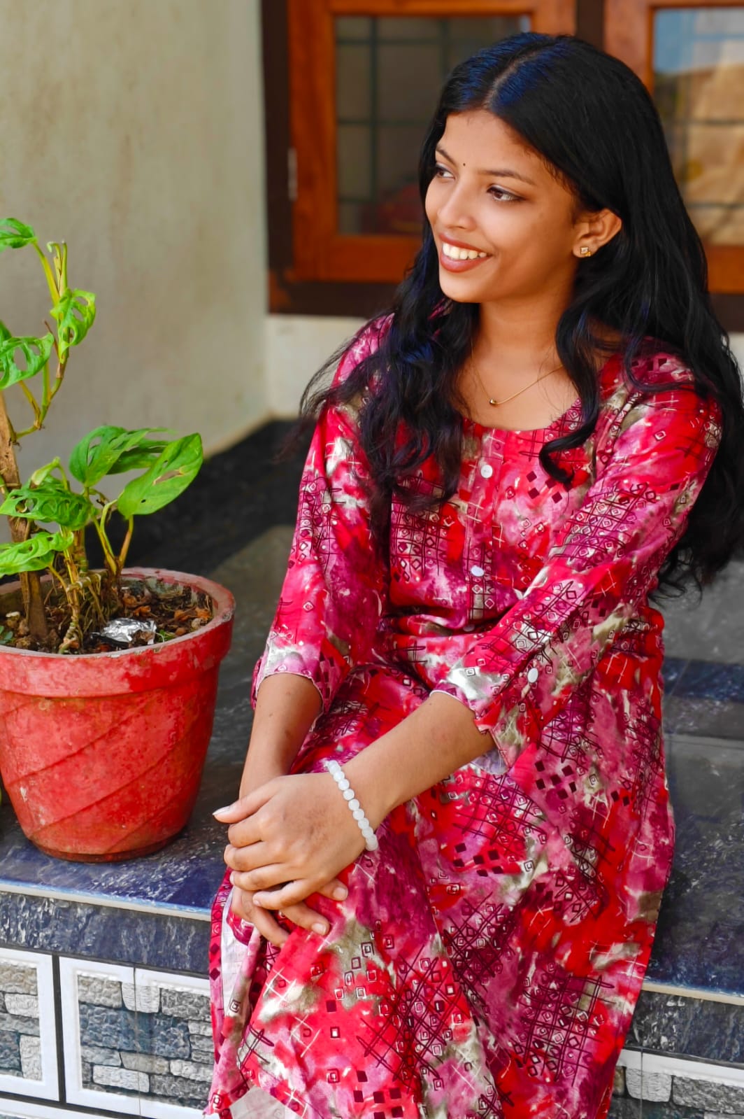 Vatican Silk Top - Pink