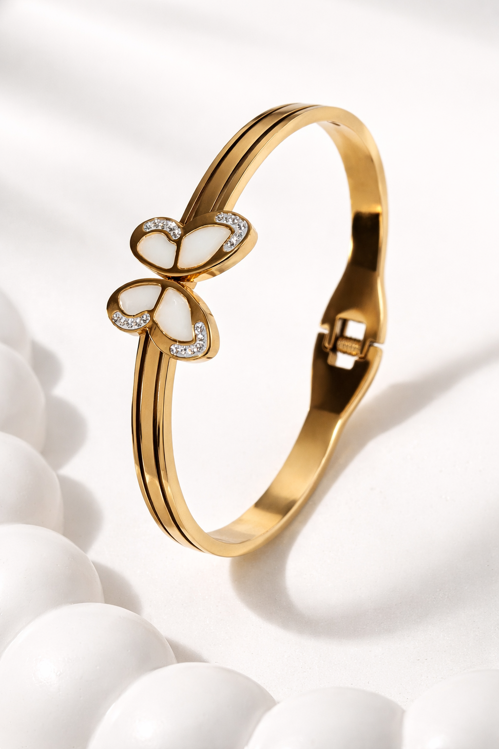 Butterfly Antitarnish Bangle