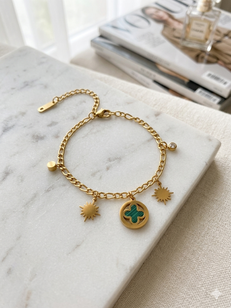 Antitarnish charm Bracelet