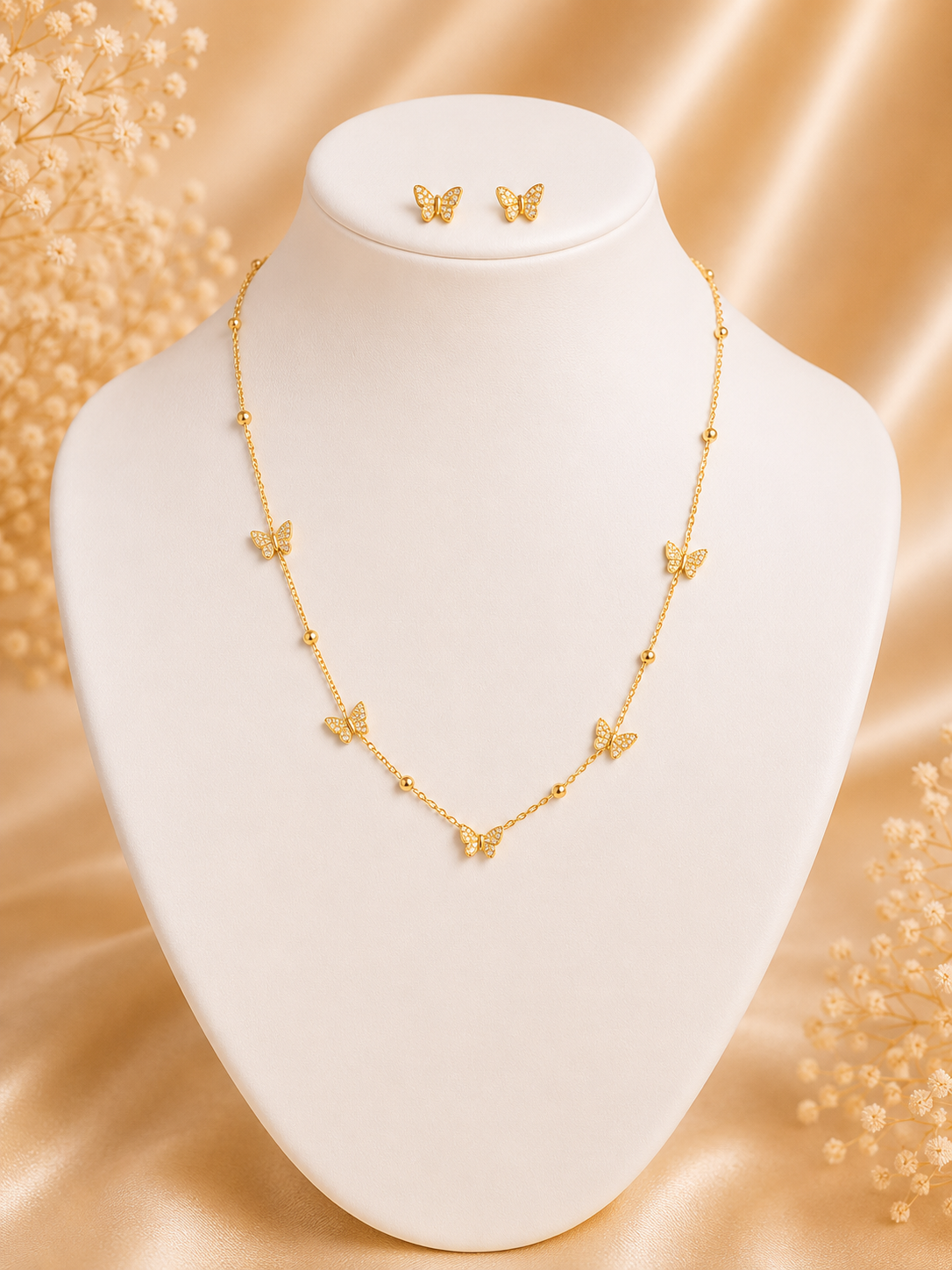 Butterfly Neck chain Combo