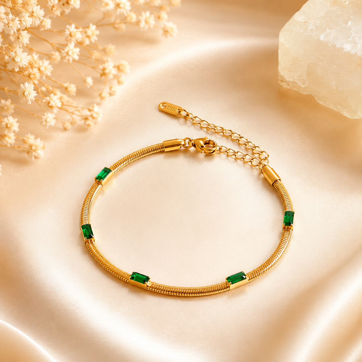 Emerald Bracelet
