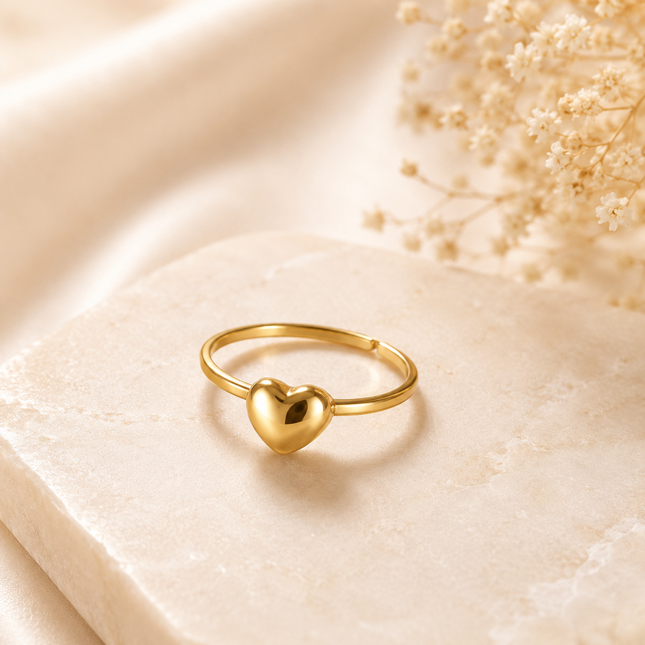 Heart Antitarnish ring
