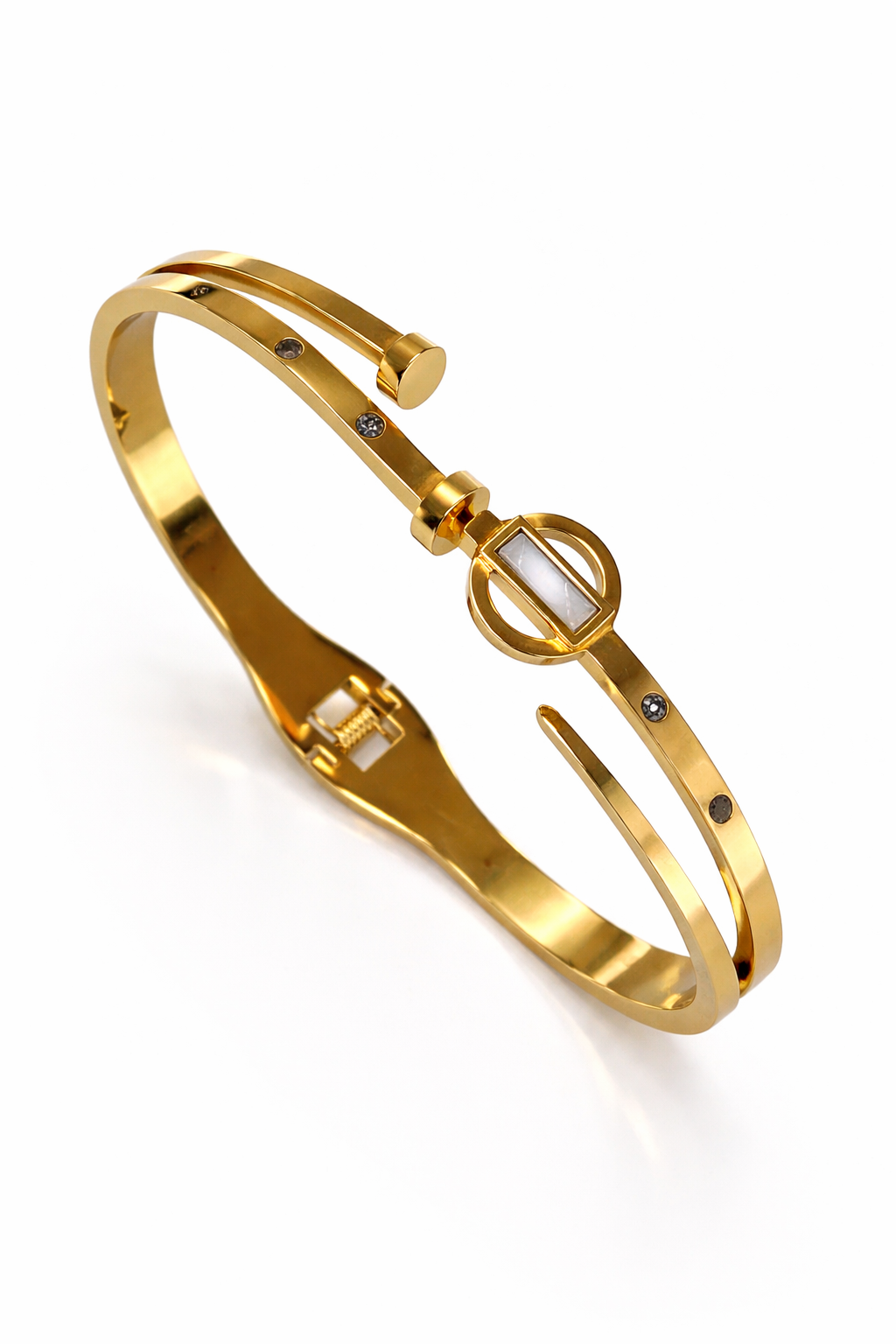Golden Orbit Luxe Cuff