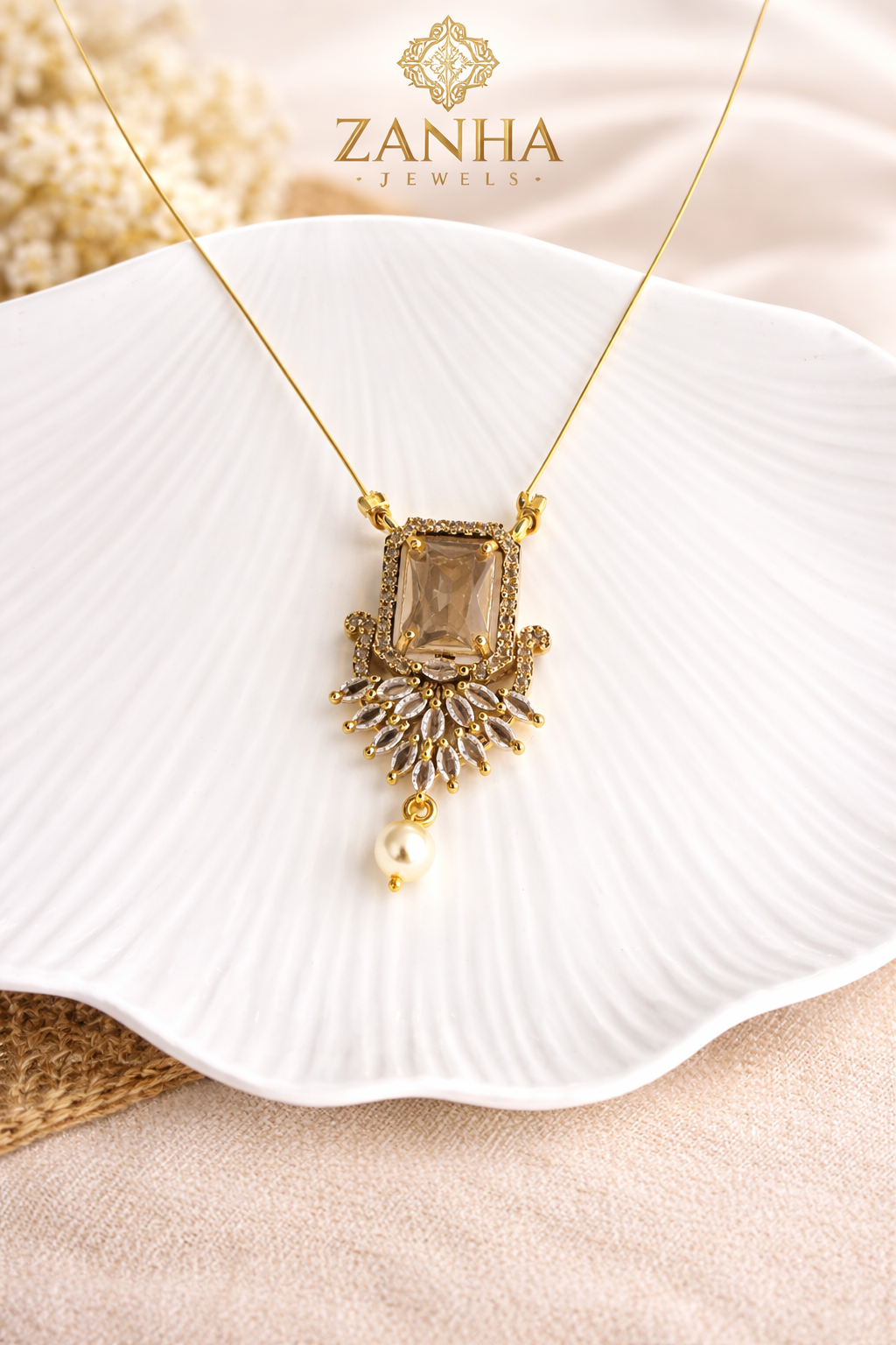 Invisible Neckchain Ad stone