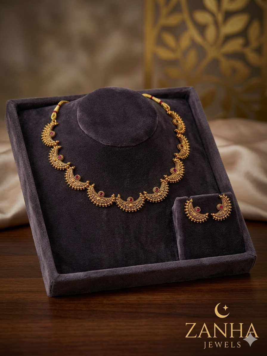Moon necklace