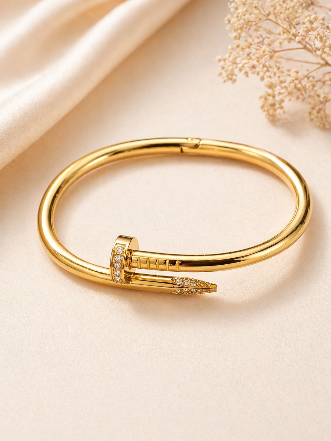 Antitarnish Nail  Bangle