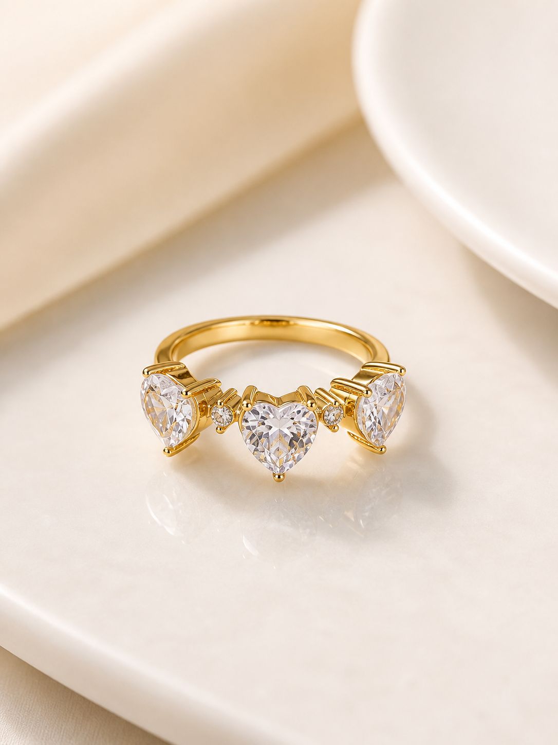 Antitarnish Heart ring