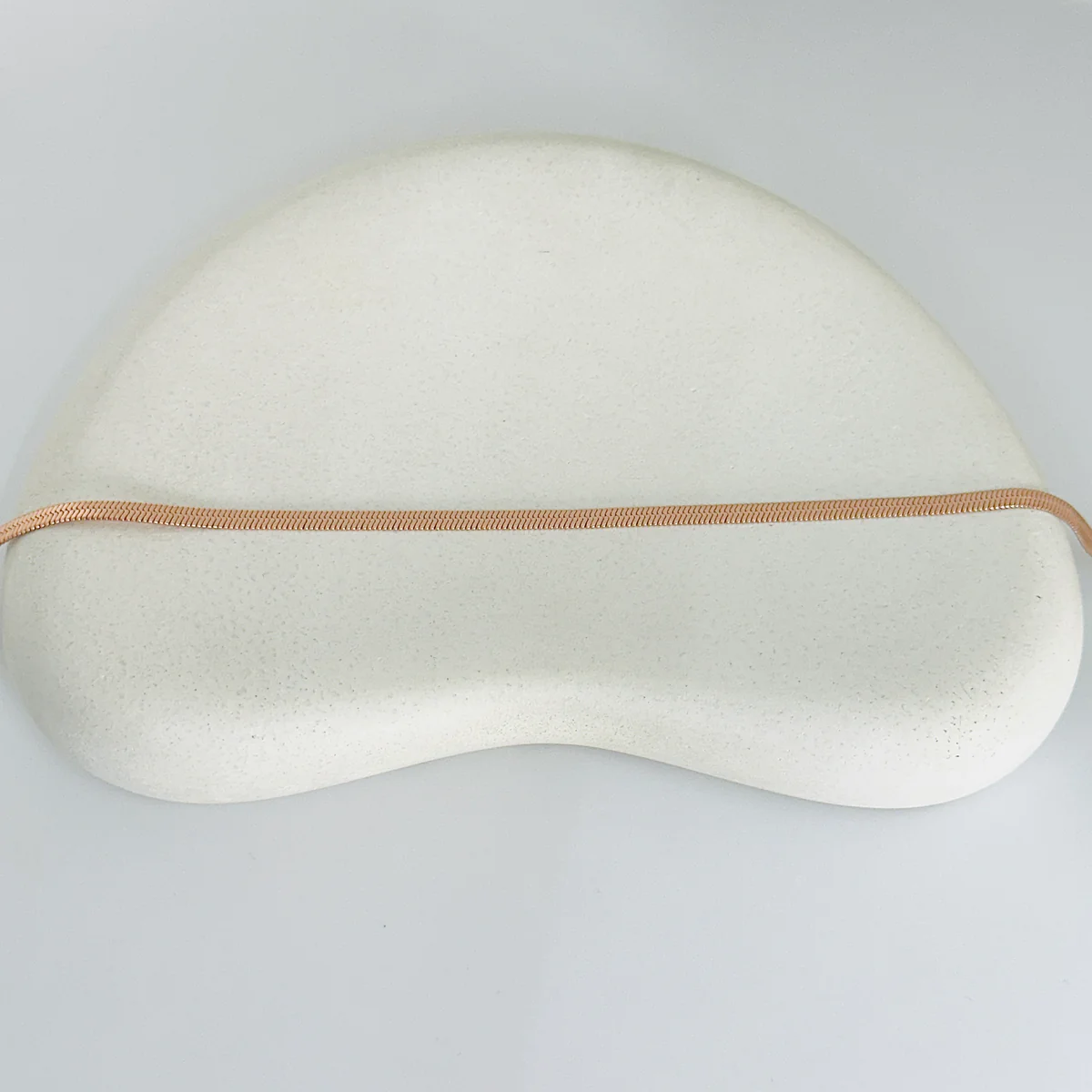 Snake Chain  Rose Gold Anklet (Pair)