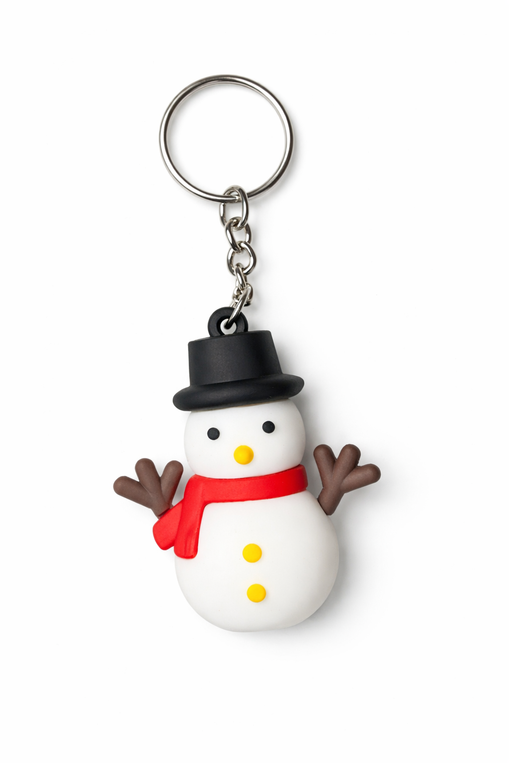 snowman keychain