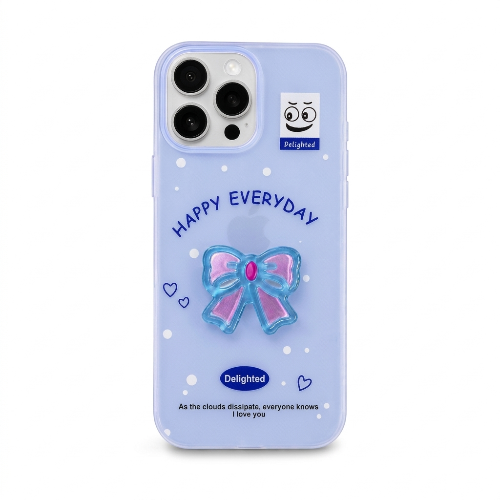 EVERDAY BOW IPHONE CASE (SKY BLUE)
