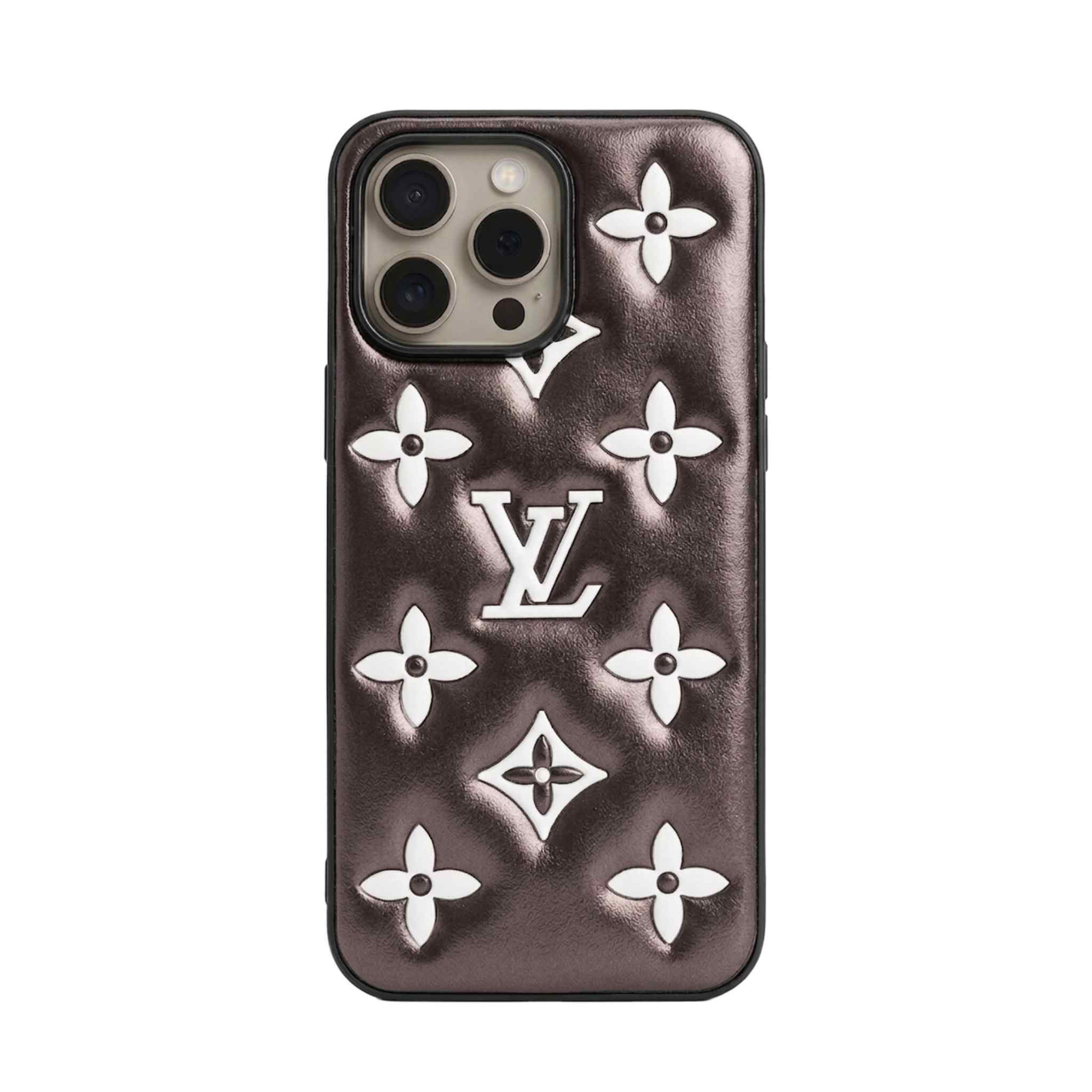 PREMIUM IPHONE LEATHER CASE (LV)